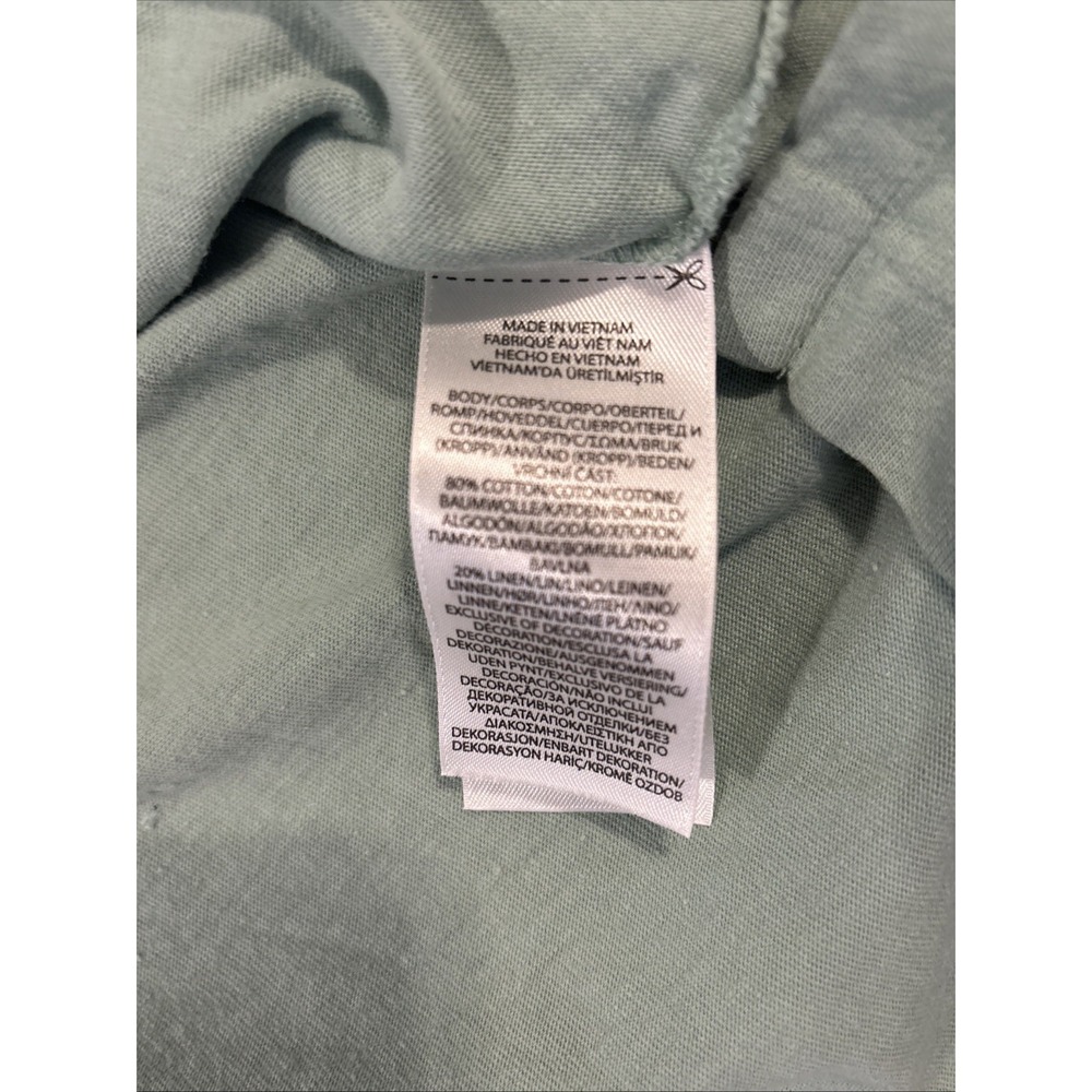 Polo Ralph Lauren Men XL Classic Fit Cotton Linen Polo Shirt Sage Green - Picture 7 of 9